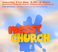 Messy Church – Saturday 31st of May
