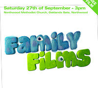 Free Family Film – Saturday 27th of September 3pm
