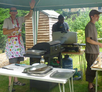 NMC BBQ made £355 to go to Christian Aid