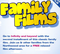Family Films 28th of March – 3pm start