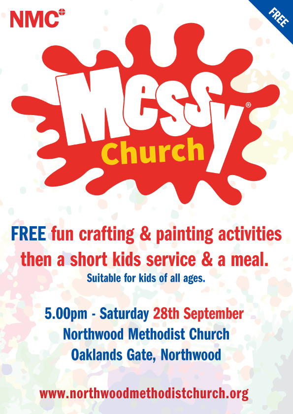 messy church at Northwood methodist church, September 28th 2019