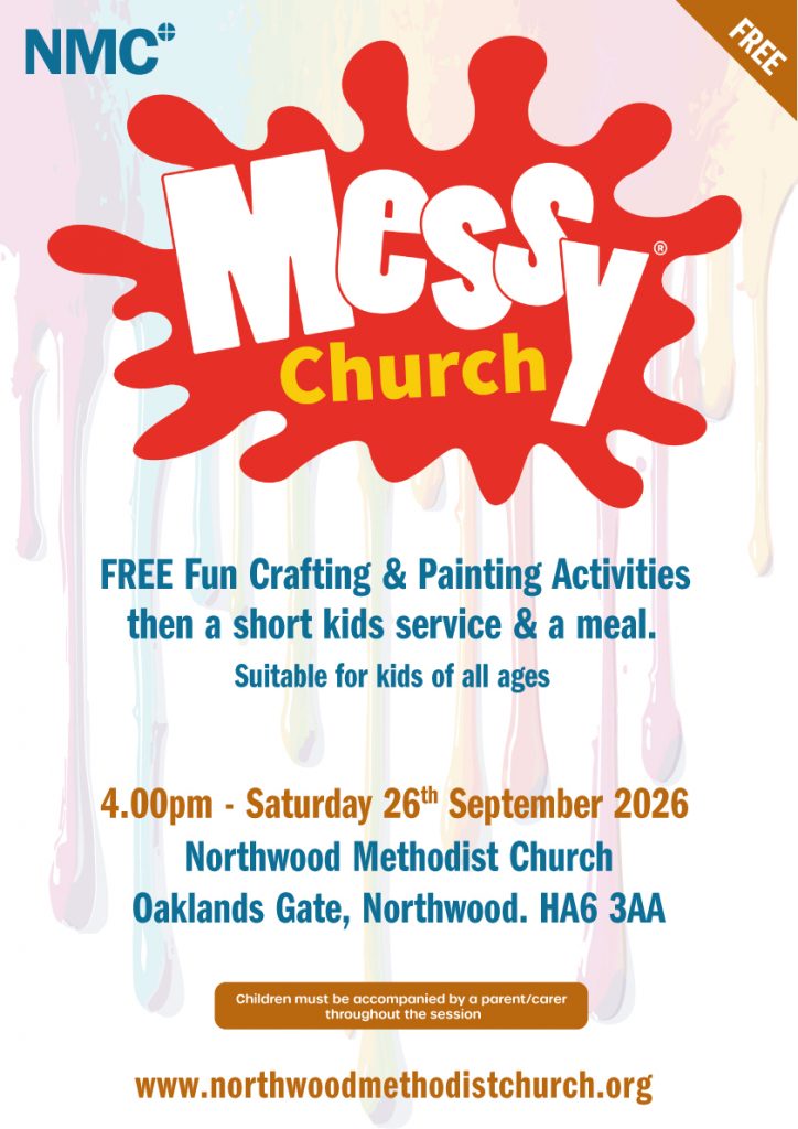 messy church poster